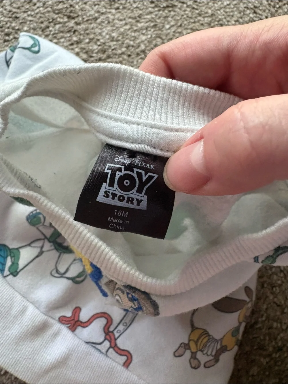 Disney toystory sweatshirt